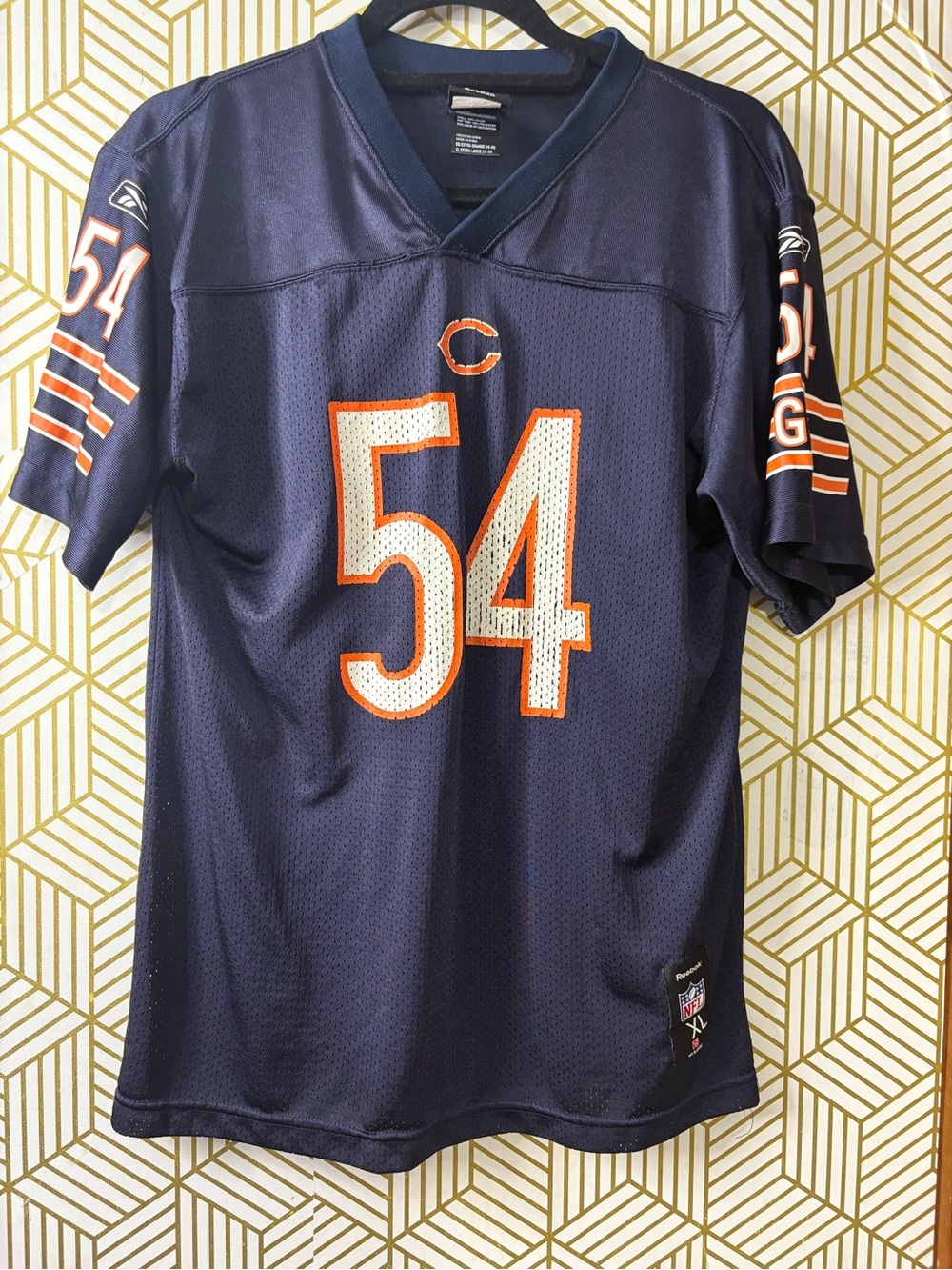 Reebok Boys Chicago Bears #54 Football Jersey 18 - 20